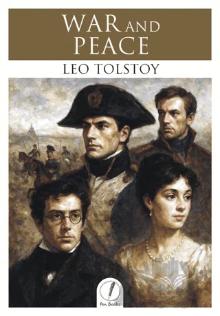 War and Peace – Lev Nikolayeviç Tolstoy – Pen Books kitap kapağı