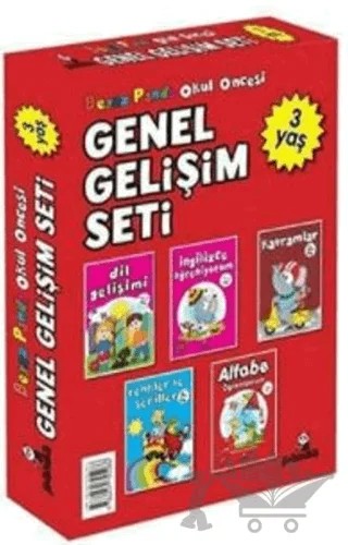 Okul Öncesi 3 Yaş Genel Gelişim Seti (5 Kitap) – Afife Çoruk – Beyaz Panda Yayınları kitap kapağı