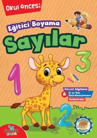 Sayılar – Kolektif – Sancak Çocuk kitap kapağı
