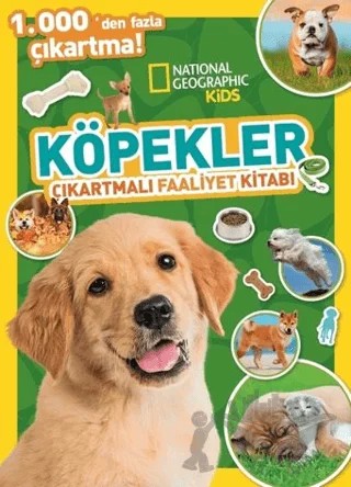 National Geographic Kids Köpekler Çıkartmalı Faaliyet Kitabı – Kolektif – Beta Kids kitap kapağı