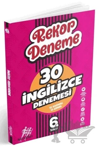6. Sınıf İngilizce Rekor Deneme – Kolektif – Startfen Yayınları kitap kapağı