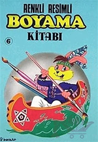 Renkli Resimli Boyama Kitabı 6 – Kolektif – İnkılap Kitabevi kitap kapağı