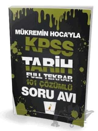 Mükremin Hoca'yla KPSS Tarih Soru Avı 101 Çözümlü Soru Full Tekrar – Mükremin Karaca – Pelikan Tıp Teknik Yayıncılık kitap kapağı