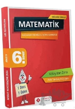 6. Sınıf Matematik Seti – Kolektif – Sonuç Yayınları kitap kapağı