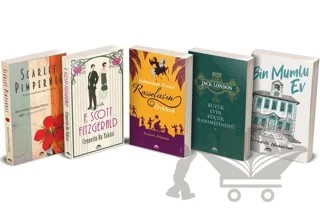 Maya Klasik Edebiyat Seti 1 (5 Kitap Takım) – Baroness Emma Orczy, Francis Scott Key Fitzgerald, Jack London, Mark Twaın, Samuel Johnson – Maya Kitap kitap kapağı