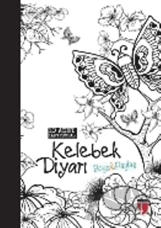 Kelebek Diyarı - Boya ve Paylaş - 10 Adet Kartpostal – Nevzat Onaran – EDAM kitap kapağı