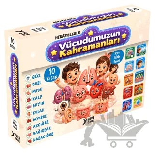 Vücudumuzun Kahramanları Serisi – Özgür Sinan – Yuva Yayınları kitap kapağı