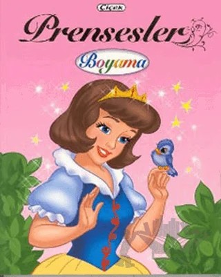 Prensesler Boyama Kitabı - 4 – Kolektif – Çiçek Yayıncılık kitap kapağı