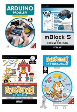Scratch ile Arduino Eğitim Seti (4 Kitap) – Kolektif – Kodlab Yayın Dağıtım kitap kapağı