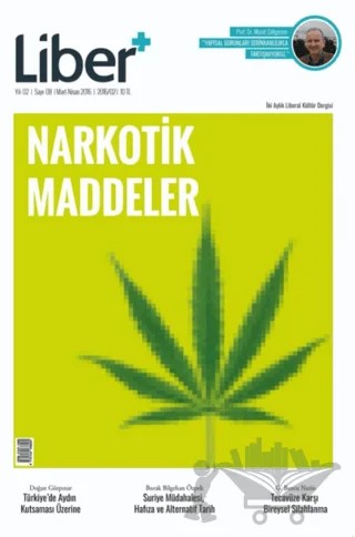Liber+ İki Aylık Liberal Kültür Dergisi Sayı: 8 Mart - Nisan 2016 – Liber Plus Dergisi kitap kapağı