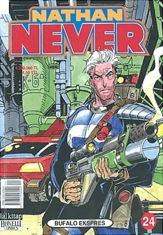 Nathan Never Sayı: 24 Bufalo Ekspres – Lal Kitap kitap kapağı