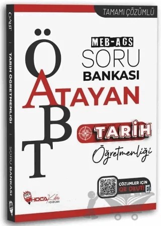 2026 ÖABT MEB-AGS Tarih Öğretmenliği Atayan Soru Bankası Çözümlü – Kolektif – Hoca Kafası Yayınları kitap kapağı