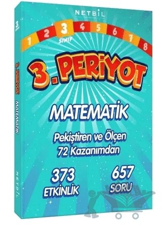 3. Sınıf Periyot Matematik – Kolektif – Netbil Yayıncılık kitap kapağı