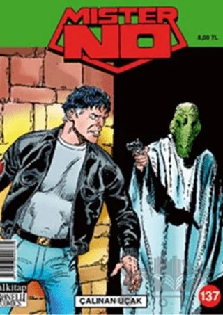 Mister No Sayı: 137 Çalınan Uçak – Lal Kitap kitap kapağı