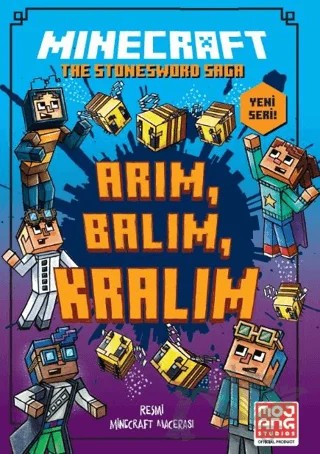 Minecraft- Arım Balım Kralım – Kolektif – XLIBRIS kitap kapağı