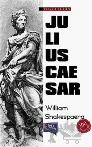 Julius Caesar – William Shakespeare – Gece Kitaplığı kitap kapağı