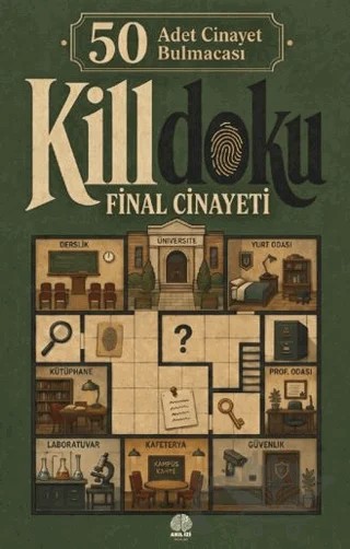 50 Cinayet Bulmacası Killdoku Final Cinayeti – Kolektif – Akıl İzi Yayınları kitap kapağı