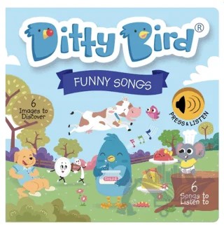 Ditty Bird: Funny Songs – Kolektif – Mema Publishing kitap kapağı