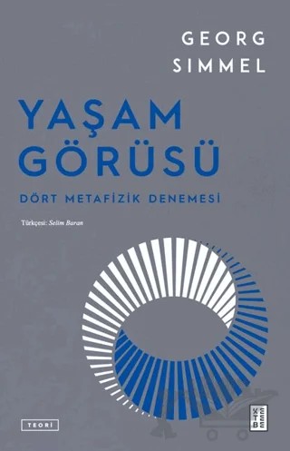 Yaşam Görüsü – Georg Sımmel – Ketebe Yayınları kitap kapağı