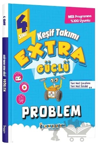 4. Sınıf Keşif Takımı Extra Güçlü Problem – Kolektif – İlkokulluyum kitap kapağı