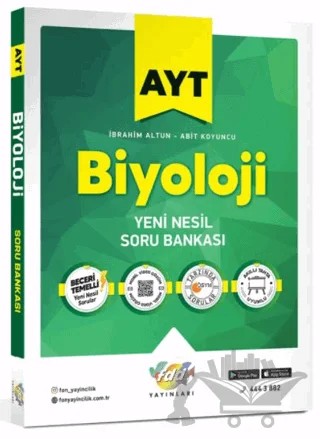 2021 AYT Biyoloji Soru Bankası – İbrahim Altun, Abit Koyuncu – Fdd Yayınları kitap kapağı