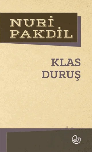 Klas Duruş – Nuri Pakdil – Edebiyat Dergisi Yayınları kitap kapağı