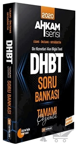 DHBT Ahkam Serisi Tüm Adaylar Soru Bankası – Kolektif – DDY Yayınları kitap kapağı