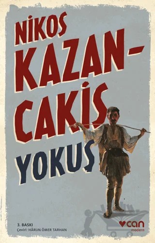 Yokuş – Nikos Kazancakis – Can Yayınları kitap kapağı