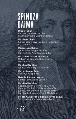 Spinoza Daima – Cemal Bali Akal – Zoe Kitap kitap kapağı
