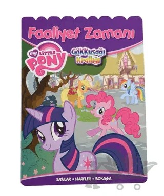 My Little Pony Faaliyet Zamanı: Gökkuşağı Krallığı – Kolektif – Doğan Egmont Yayıncılık kitap kapağı