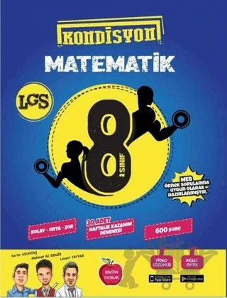 8. Sınıf LGS Matematik Kondisyon 30 Deneme – Kolektif – Newton Yayınları kitap kapağı