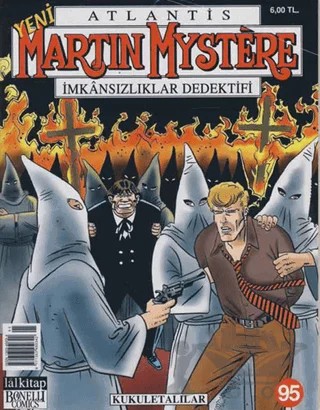 Yeni Martin Mystere Sayı: 95 Kukuletalılar – Lal Kitap kitap kapağı