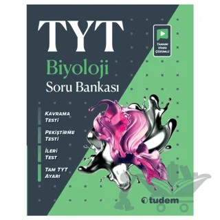 TYT Biyoloji Soru Bankası – Kolektif – Tudem Yayınları - Bayilik kitap kapağı