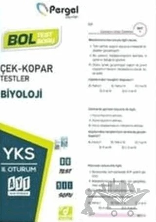AYT Biyoloji Kutulu Yaprak Testler – Kolektif – Pergel Yayınları kitap kapağı