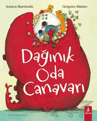 Dağınık Oda Canavarı – Jessica Martinello, Gregoire Mabire – Büyülü Fener Yayınları kitap kapağı