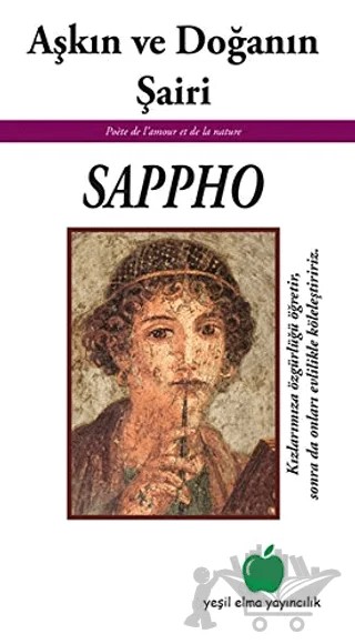 Aşkın ve Doğanın Şairi Sappho – Pierre Louys – Yeşil Elma Yayıncılık kitap kapağı
