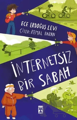 İnternetsiz Bir Sabah – Ece Erdoğuş Levi – İlk Genç Timaş kitap kapağı