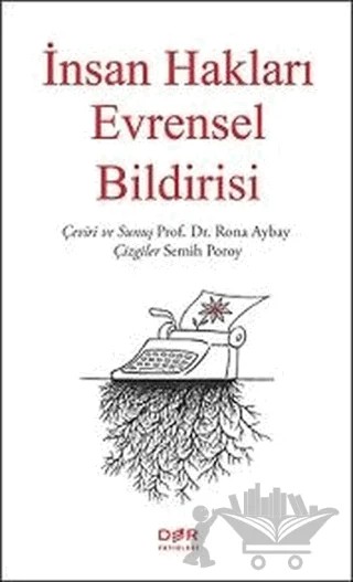 İnsan Hakları Evrensel Bildirisi – Rona Aybay – Der Yayınları kitap kapağı
