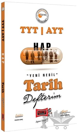 TYT AYT Hap Tarih Defterim – Kolektif – Yargı Yayınevi kitap kapağı
