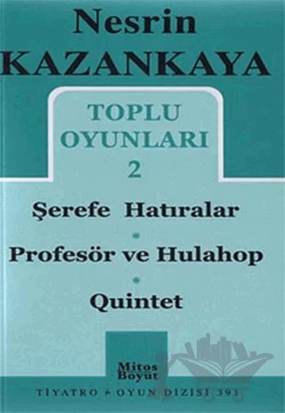 Toplu Oyunları 2 – Nesrin Kazankaya – Mitos Boyut Yayınları kitap kapağı
