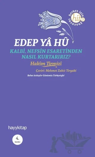 Edep Ya Hu – Hakim Tirmizi – Hayykitap kitap kapağı