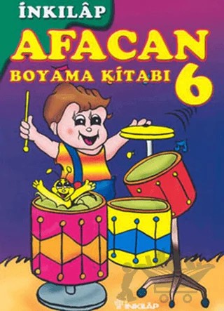 Afacan Boyama Kitabı 6 – Derleme – İnkılap Kitabevi kitap kapağı