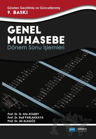 Genel Muhasebe – Ali Alagöz, N. Ata Atabey, Raif Parlakkaya – Atlas Kitabevi Tıp Kitapları kitap kapağı