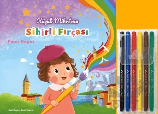 Küçük Mihri'nin Sihirli Fırçası – Pınar Kopuz – Meşe Palamudu Kitabevi kitap kapağı