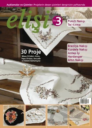 Elişi Dergisi Sayı: 3 – Tuva Yayıncılık kitap kapağı