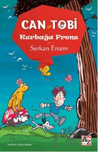 Can ve Tobi: Kurbağa Prens – Serkan Ertem – Az Kitap kitap kapağı