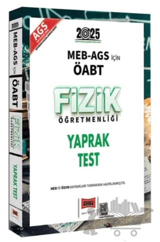 2025 MEB-AGS ÖABT Fizik Öğretmenliği Yaprak Test – Kollektif – Yargı Yayınevi kitap kapağı