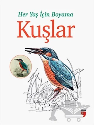 Her Yaş İçin Boyama - Kuşlar – Kolektif – EDAM kitap kapağı