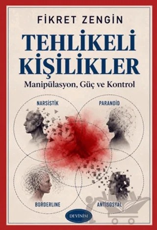 Tehlikeli Kişilikler – Fikret Zengin – Devinim Kitap kitap kapağı