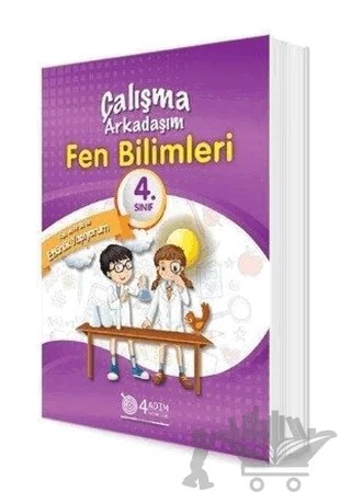 4. Sınıf Fen Bilimleri Ev Arkadaşım – Kolektif – 4 Adım Yayınları kitap kapağı